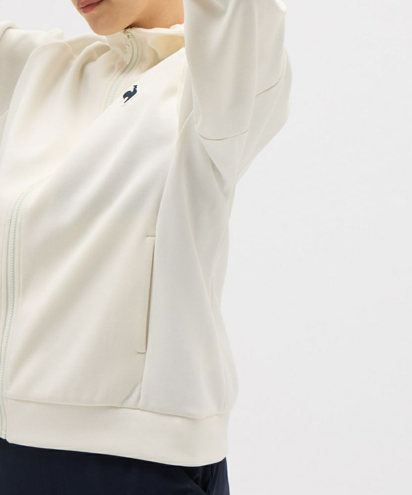 ルコックスポルティフlecoqsportifアクティブスウェットフード付きフルジップレディーススポーツウェア女性2025年秋冬モデルLT5FSW40L