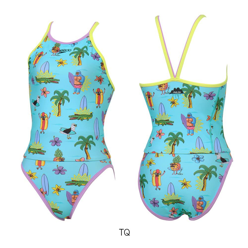 スピードSPEEDO競泳水着練習用水着レディースモルガターンズスーツENDURANCEECO競泳練習水着2025年秋冬モデルSTW22551MU