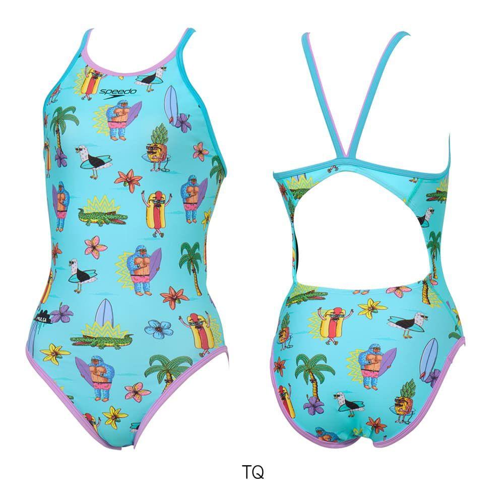 スピードSPEEDO競泳水着練習用水着レディースモルガターンズスーツENDURANCEECO競泳練習水着2025年秋冬モデルSTW02551MU