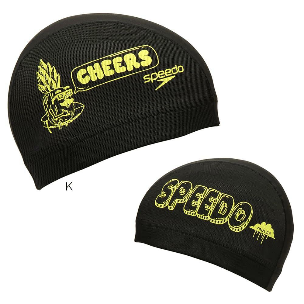 スピードSPEEDO水泳モルガメッシュキャップスイムキャップ水泳小物2025年秋冬モデルSE12551MU