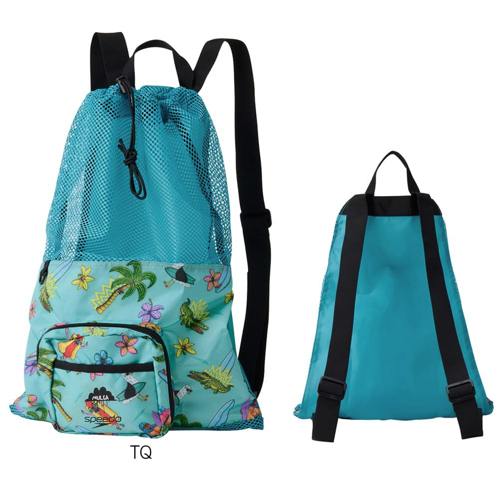 スピードSPEEDO水泳モルガポケッタブルメッシュバッグ2025年秋冬モデルSE22553MU