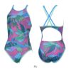 スピードSPEEDO競泳水着練習用水着レディースヴィンテージアロハクローシェイターンズスーツENDURANCEECO競泳練習水着2025年秋冬モデルSTW02554