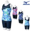 ミズノMIZUNOフィットネス水着レディースセパレーツパッド付き2025年秋冬モデルN2JGC850
