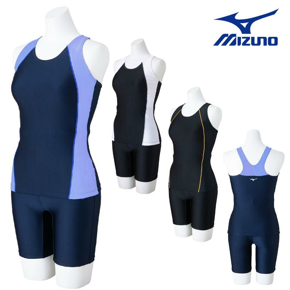 ミズノMIZUNOフィットネス水着レディースStrokeONEセパレーツパッド付き2025年秋冬モデルN2JGC314