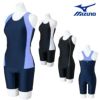 ミズノMIZUNOフィットネス水着レディースStrokeONEセパレーツパッド付き2025年秋冬モデルN2JGC314