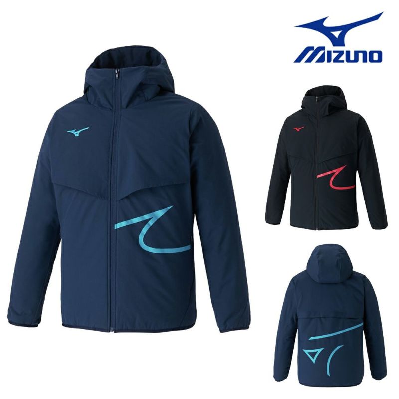ミズノMIZUNOユニセックスサーマルチャージウォーマージャケット中綿2025年秋冬モデルN2JCC500