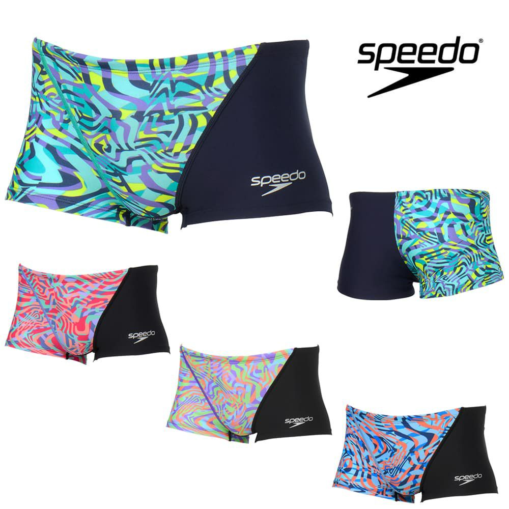 スピードSPEEDO競泳水着練習用水着メンズメイズターンズボックスENDURANCEECO競泳練習水着2025年秋冬モデルST52552