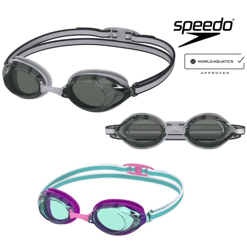 スピードSPEEDO水泳レーシングゴーグルジュニアヴァンクイッシャー3.0ANTI-FOGくもり止めWA承認モデル競泳2025年秋冬モデルSEB02550fina承認