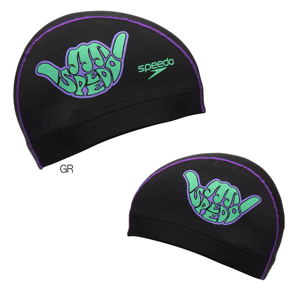 スピードSPEEDO水泳シャカメッシュキャップスイムキャップ水泳小物2025年秋冬モデルSE12556