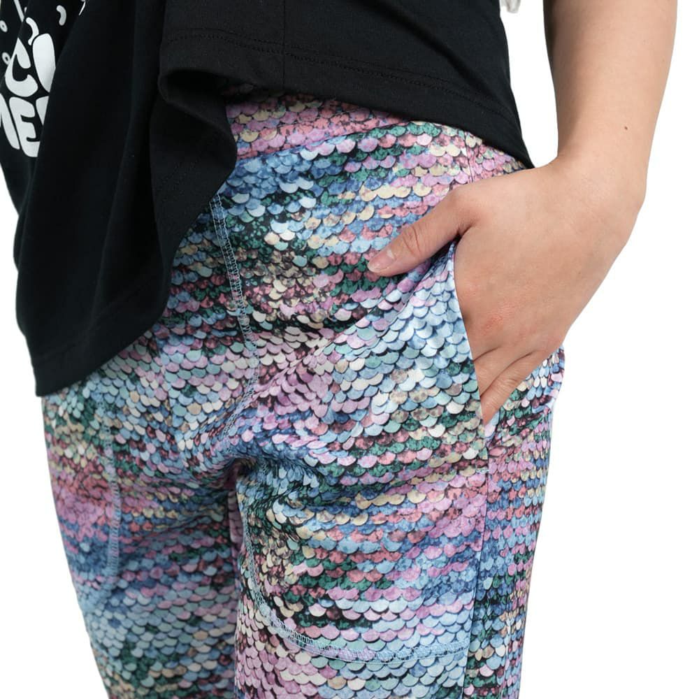 クラップCLAPマーメイドクロップドパンツレディーススポーツアパレルトレーニングフィットネス女性CE25020