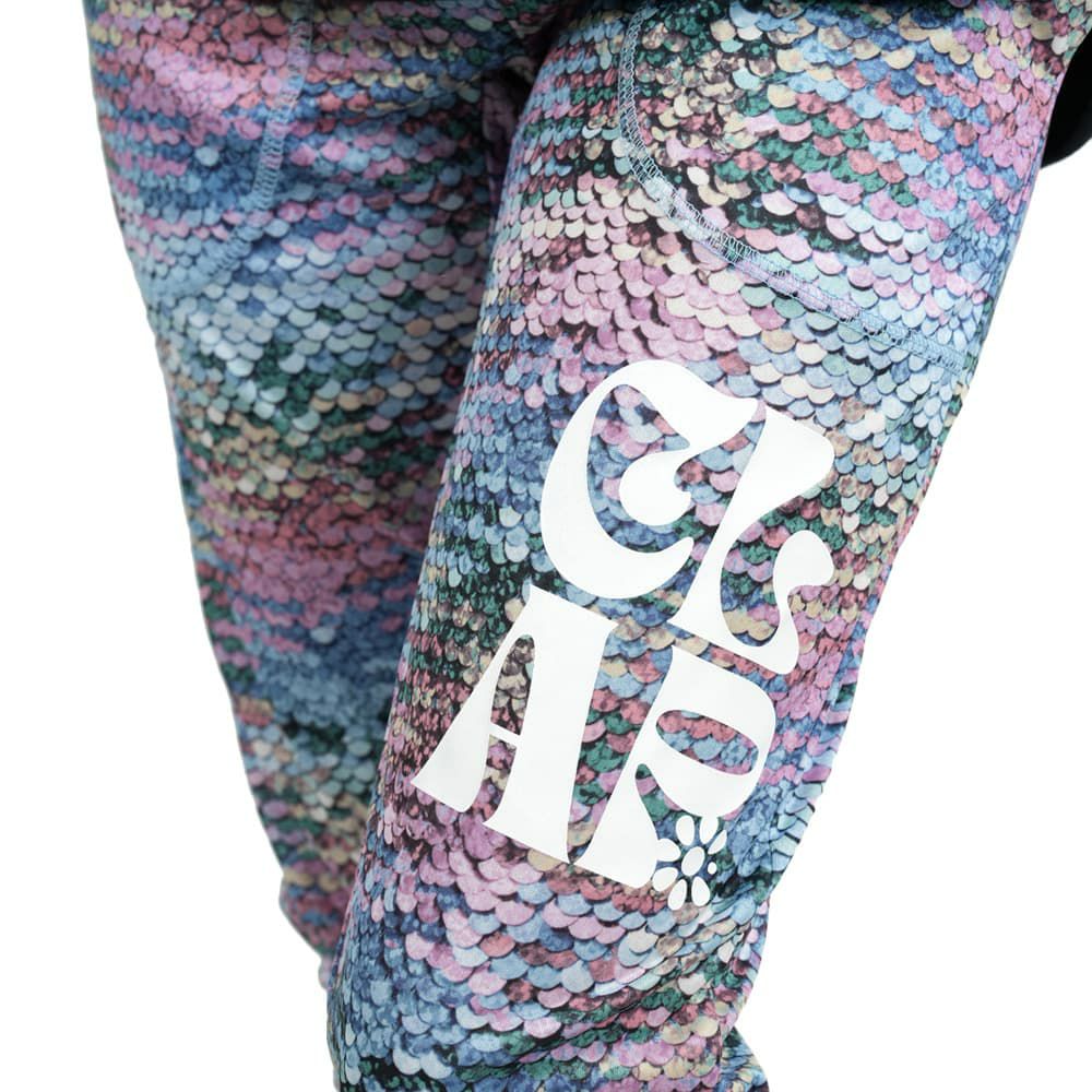 クラップCLAPマーメイドクロップドパンツレディーススポーツアパレルトレーニングフィットネス女性CE25020