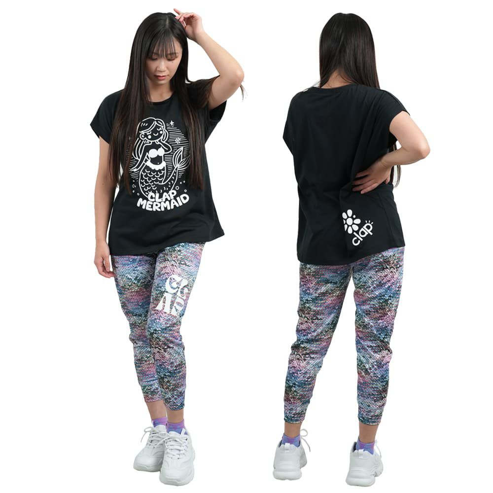 クラップCLAPクラップマーメイドドルマンエスレディーススポーツアパレルトレーニングフィットネス女性CTS25054