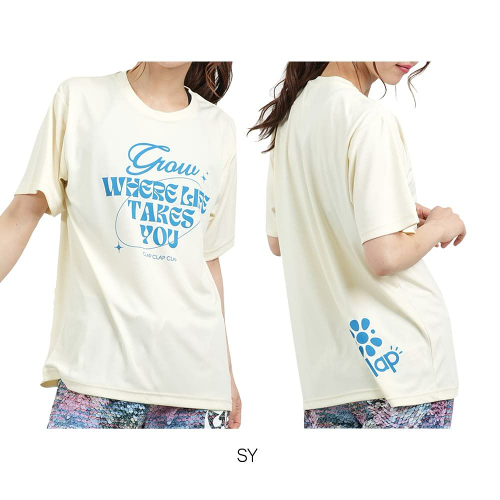 クラップCLAPグローイングクラップドライティーレディーススポーツアパレルトレーニングフィットネス女性CTS25057