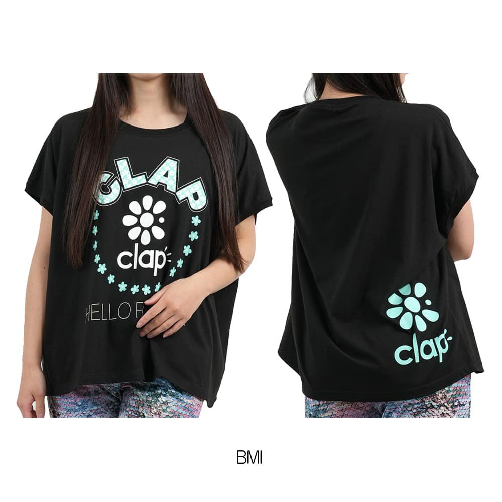 クラップCLAPクラップフラワードルマンレディーススポーツアパレルトレーニングフィットネス女性CTS25058