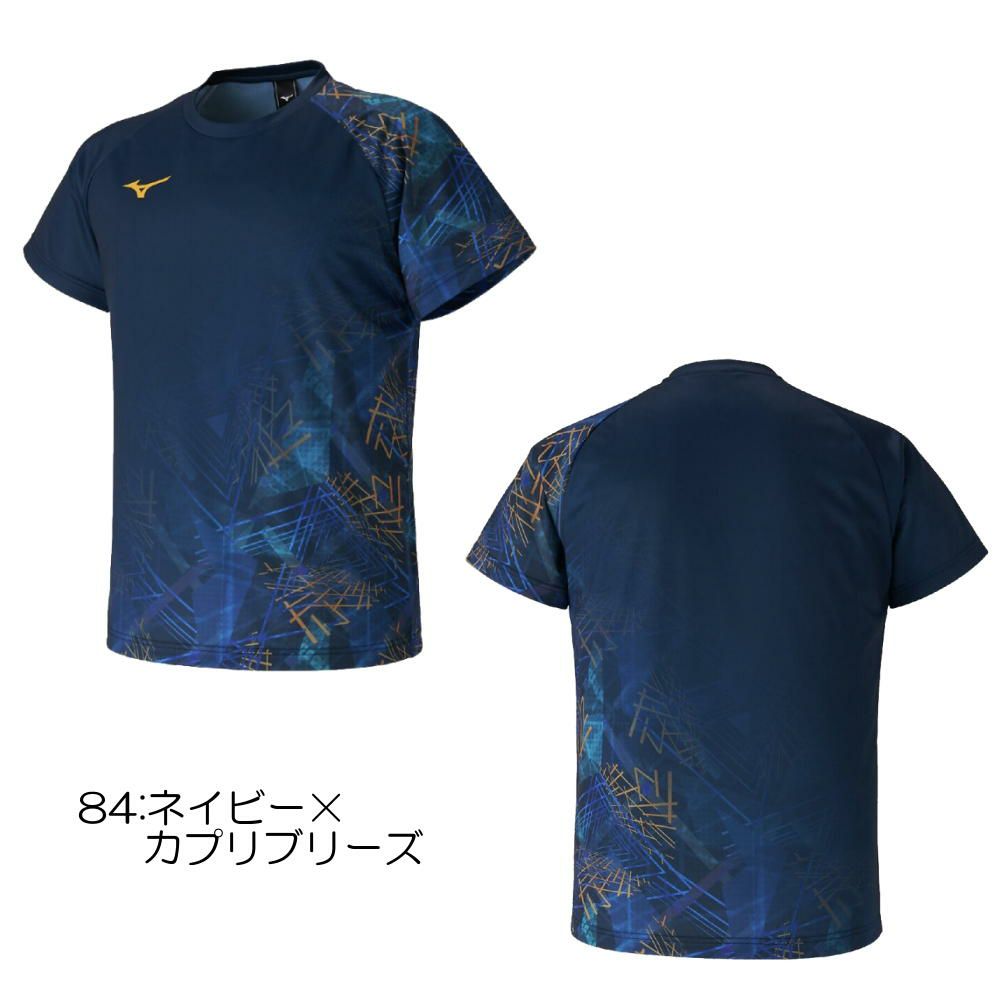 ミズノMIZUNOグラフィックTシャツユニセックスDAYBREAKERS2025年秋冬モデルN2JCC550