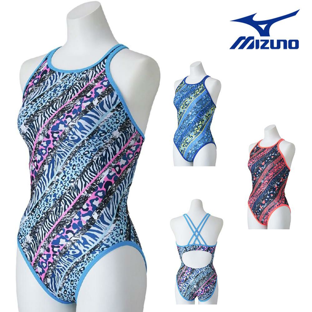 ミズノMIZUNO競泳水着練習用水着レディースAYAcollectionエクサースーツミディアムカットU-Fit競泳練習水着2025年秋冬モデルN2MAC774