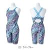 ミズノMIZUNO競泳水着練習用水着レディースAYAcollectionエクサースーツハーフスーツオールインワンU-Fit競泳練習水着2025年秋冬モデルN2MGC774