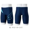ミズノMIZUNOフィットネス水着メンズStrokeONEハーフスパッツ2025年秋冬モデルN2JBC604