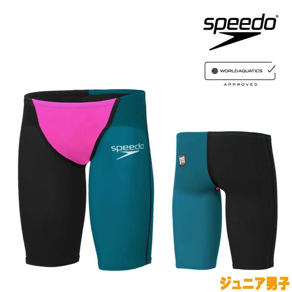 スピードSPEEDO競泳水着ジュニア男子WA承認モデルFastskinPro3ファストスキンプロ3ジャマーSCB62101Ffinaマークあり