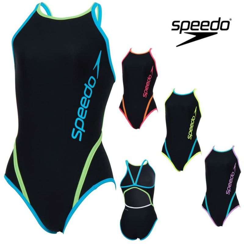 スピードSPEEDO競泳水着練習用水着レディースエフシーターンズスーツENDURANCEECO競泳練習水着2025年秋冬モデルSTW02550