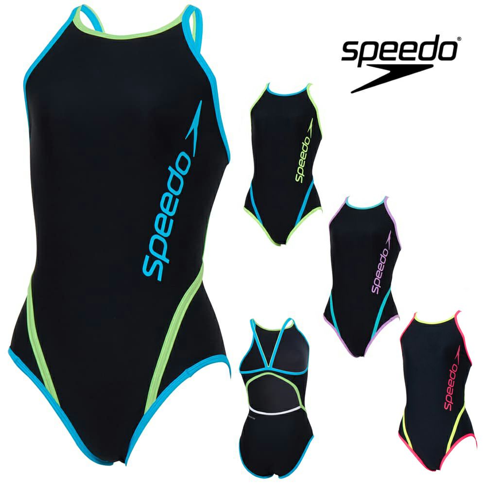 スピードSPEEDO競泳水着練習用水着レディースエフシーターンズスーツENDURANCEECO競泳練習水着2025年秋冬モデルSTW02550