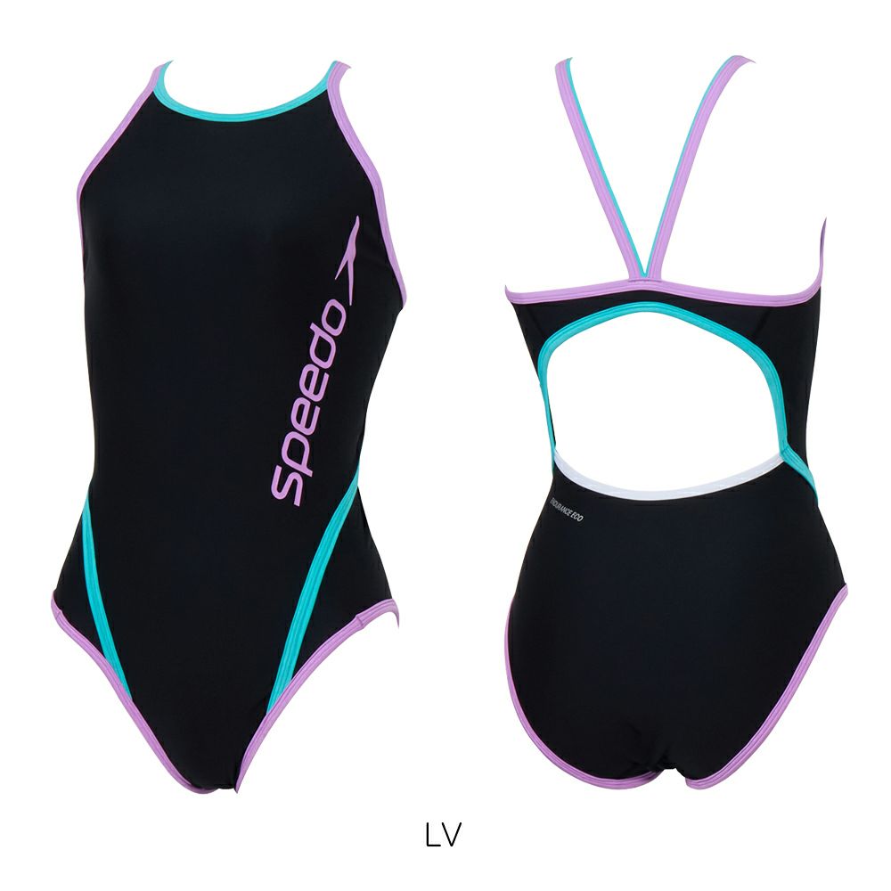 スピードSPEEDO競泳水着練習用水着レディースエフシーターンズスーツENDURANCEECO競泳練習水着2025年秋冬モデルSTW02550
