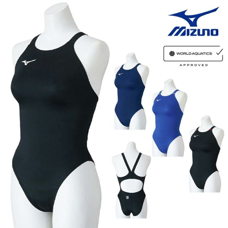 ミズノMIZUNO競泳水着レディースWA承認モデルGX・SONICSTREAMハイカット2025年秋冬モデルN2MAC720finaマークあり