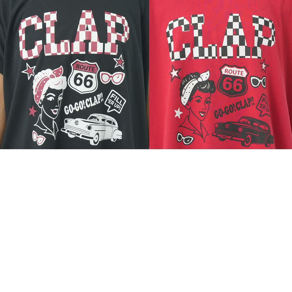 クラップCLAPヴィンテージクラップドルマンエルレディーススポーツアパレルトレーニングフィットネス女性CTS25065