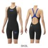 アリーナARENA競泳水着レディースWA承認モデルレーシングワンピーススパッツオープンバックハーフレッグオールインワンAQUAFORCEFUSION-ONEfinaマークあり2026年春夏モデルAS6SRC10L