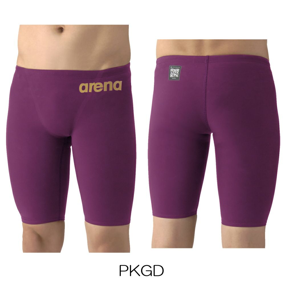 アリーナARENA競泳水着メンズWA承認モデルレーシングスパッツハーフレッグAQUAFORCEFUSION-ONEfinaマークあり2026年春夏モデルAS6SRC12M