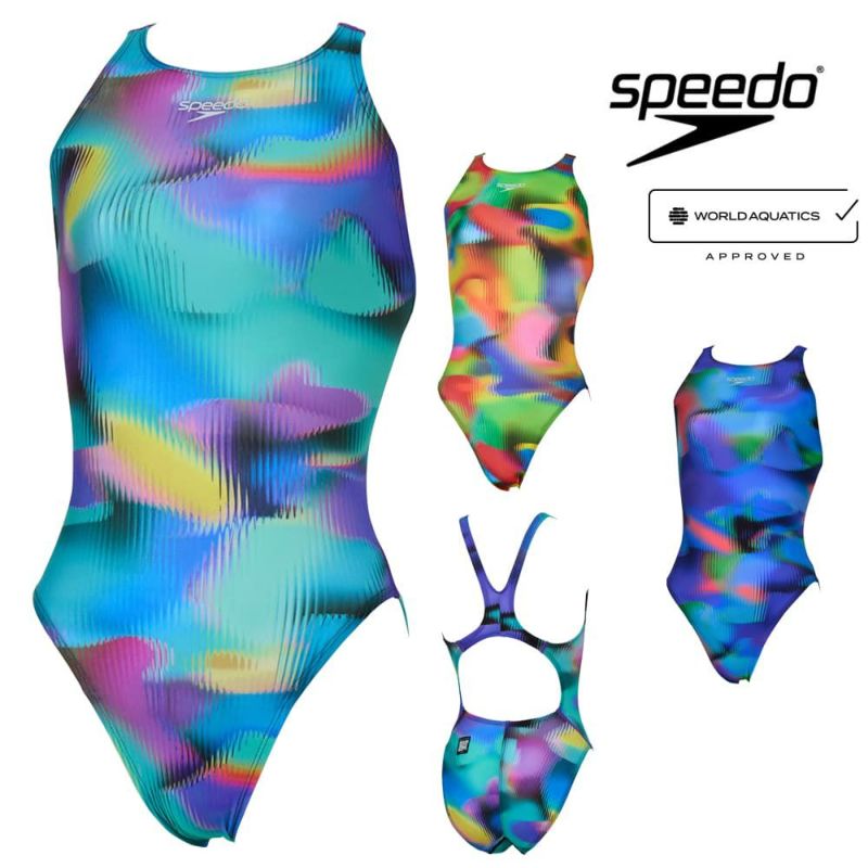 スピードSPEEDO競泳水着レディースWA承認モデルフレックスシグマカイエイムカットスーツ2FLEXΣχ2025年秋冬モデルSCW02550Ffinaマークあり