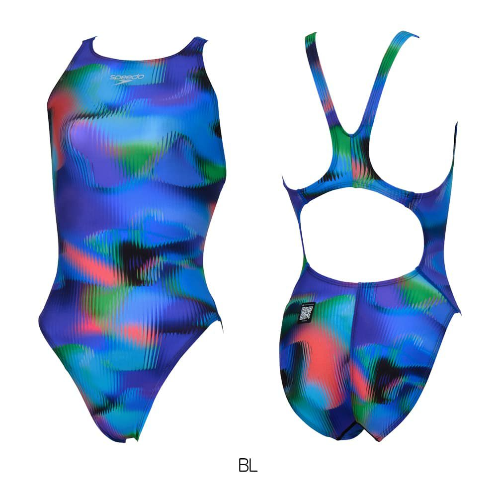 スピードSPEEDO競泳水着レディースWA承認モデルフレックスシグマカイエイムカットスーツ2FLEXΣχ2025年秋冬モデルSCW02550Ffinaマークあり