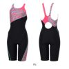 スピードSPEEDO競泳水着練習用水着レディースメイズターンズニースキンオールインワンENDURANCEECO競泳練習水着2025年秋冬モデルSTW12552