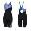 スピードSPEEDO競泳水着練習用水着レディースメイズターンズニースキンオールインワンENDURANCEECO競泳練習水着2025年秋冬モデルSTW12552