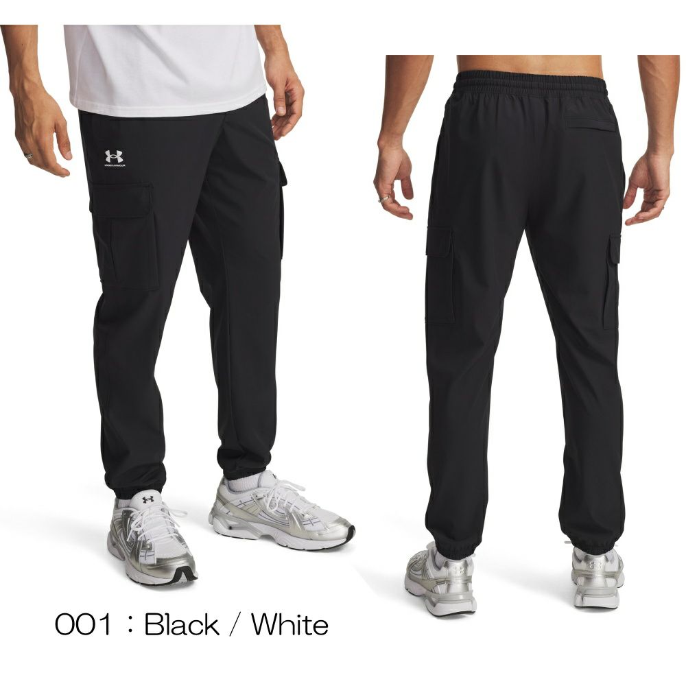 アンダーアーマーUNDERARMOURUAバイブウーブンカーゴパンツメンズスポーツアパレルトレーニングU1386558