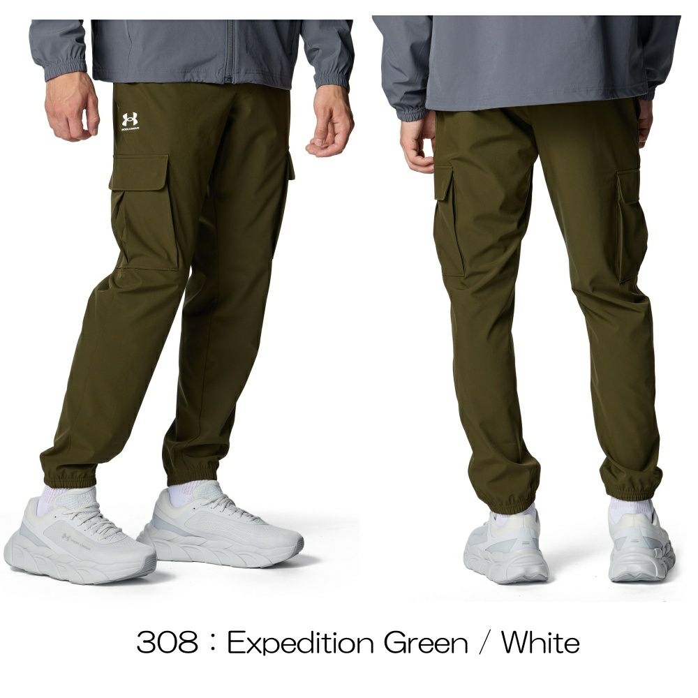 アンダーアーマーUNDERARMOURUAバイブウーブンカーゴパンツメンズスポーツアパレルトレーニングU1386558