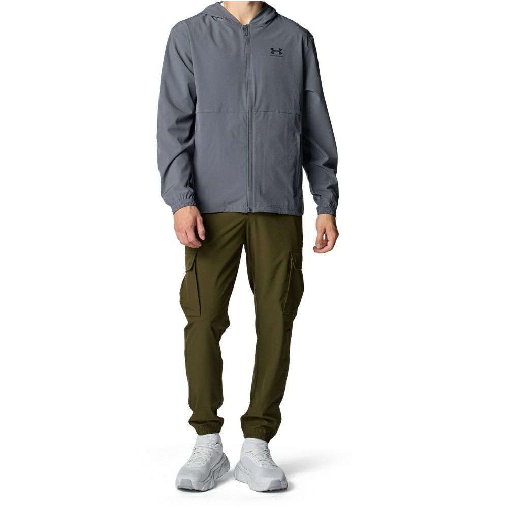 アンダーアーマーUNDERARMOURUAバイブウーブンウインドブレーカーメンズスポーツアパレルトレーニングU1386555