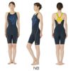 スピードSPEEDOフィットネス水着レディースウェーブブレイクルースンニースキンパッド付きUltraStretchECOSFW12595Z