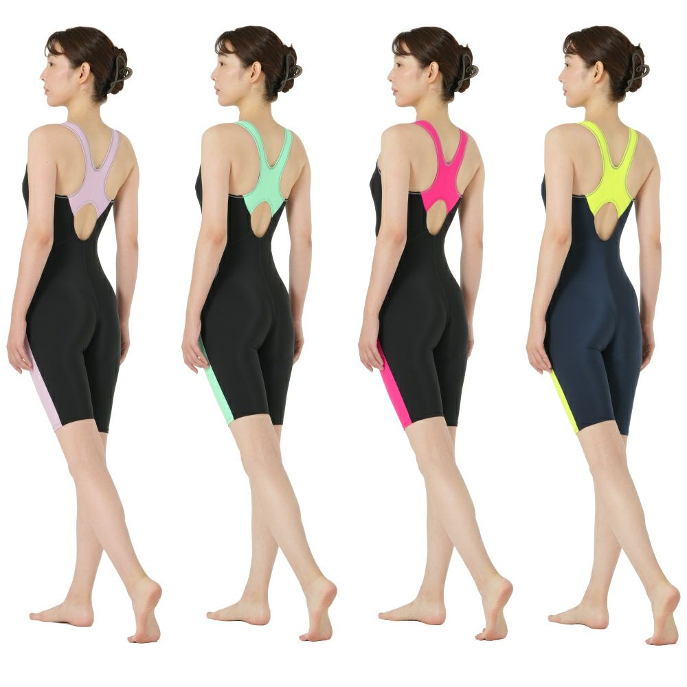 スピードSPEEDOフィットネス水着レディースルースンニースキンパッド付きUltraStretchECOSFW12598Z