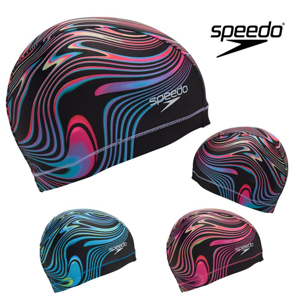 スピードSPEEDO水泳アクアラバトリコットキャップスイムキャップ水泳小物2025年秋冬モデルSE12560