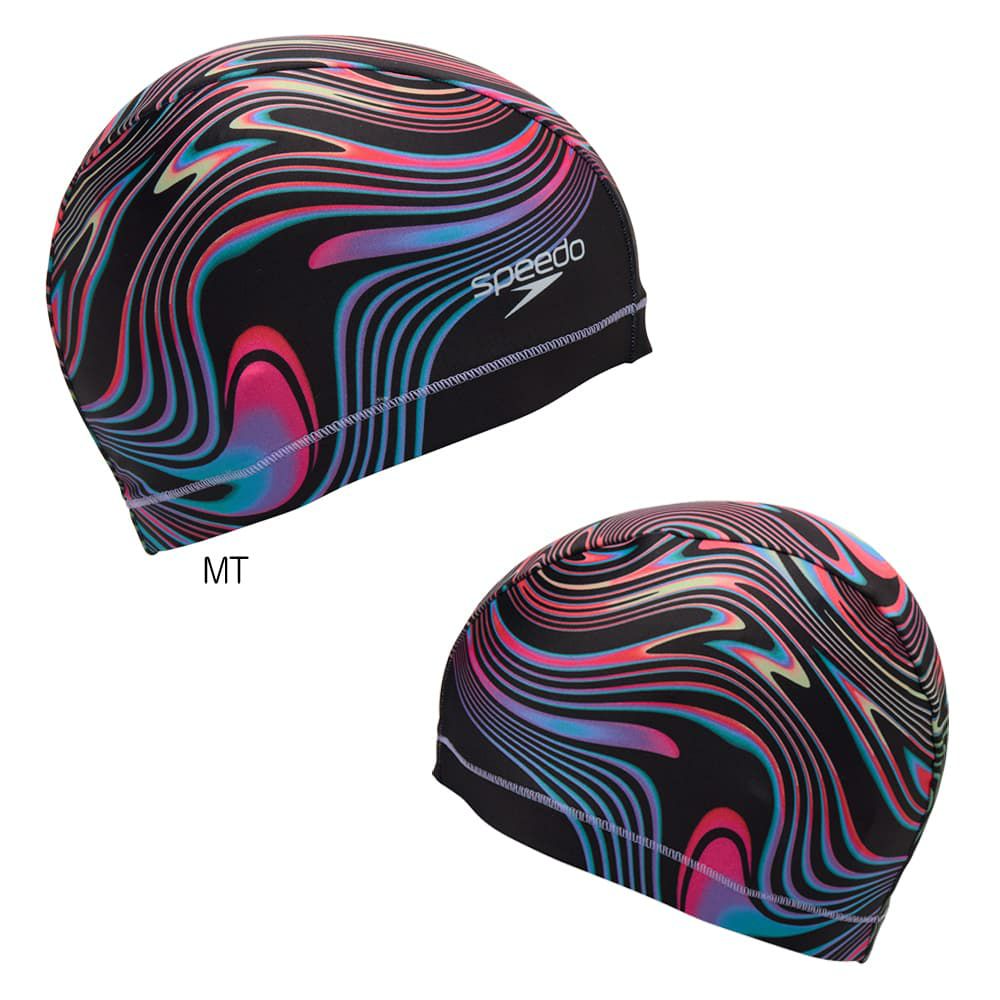 スピードSPEEDO水泳アクアラバトリコットキャップスイムキャップ水泳小物2025年秋冬モデルSE12560