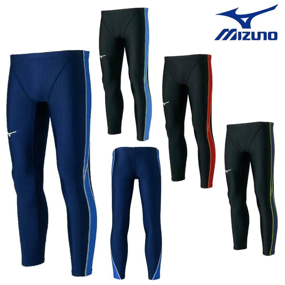 ミズノMIZUNO競泳水着練習用水着メンズロングスパッツ競泳練習用2025年秋冬限定モデルN2MBC550