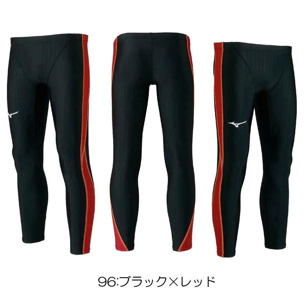 ミズノMIZUNO競泳水着練習用水着メンズロングスパッツ競泳練習用2025年秋冬限定モデルN2MBC550