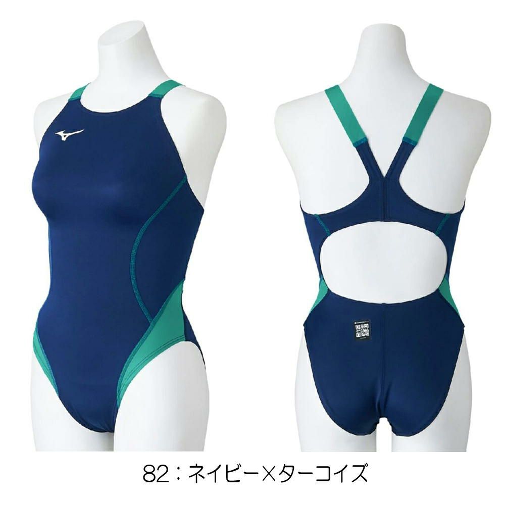 ミズノMIZUNO競泳水着レディースWA承認モデルGX・SONICSTREAMミディアムカットここちU2025年秋冬モデルN2MAC724finaマークあり
