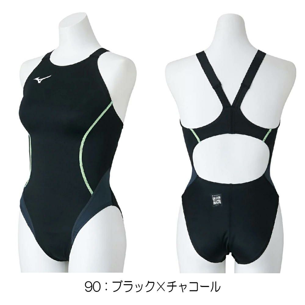 ミズノMIZUNO競泳水着レディースWA承認モデルGX・SONICSTREAMミディアムカットここちU2025年秋冬モデルN2MAC724finaマークあり