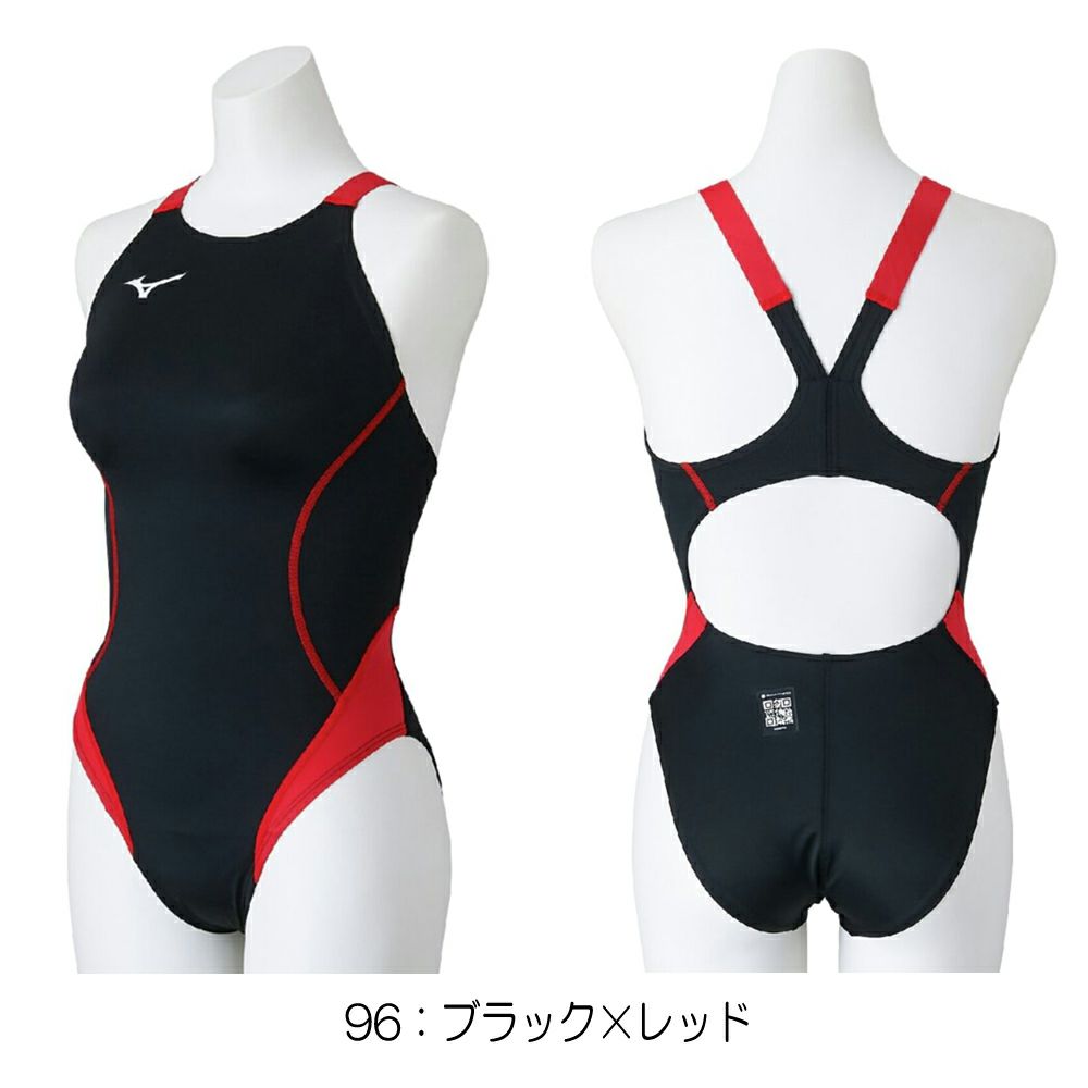 ミズノMIZUNO競泳水着レディースWA承認モデルGX・SONICSTREAMミディアムカットここちU2025年秋冬モデルN2MAC724finaマークあり