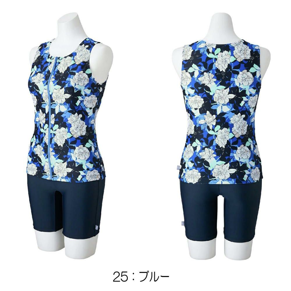 ミズノMIZUNOフィットネス水着レディースセパレーツパッド付き2025年秋冬モデルN2JGC852