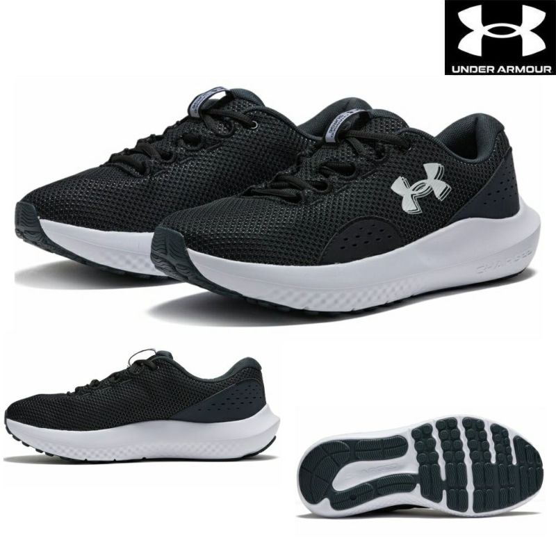 アンダーアーマーUNDERARMOURランニングシューズUAWCHARGEDSURGE4WIDEUAチャージドサージ4ワイドレディース靴シューズU3028571