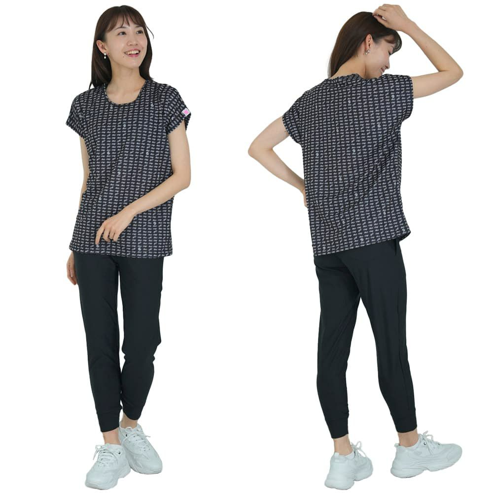 クラップCLAPオールクラップロゴドルマンエムレディーススポーツアパレルトレーニングフィットネス女性CT25016