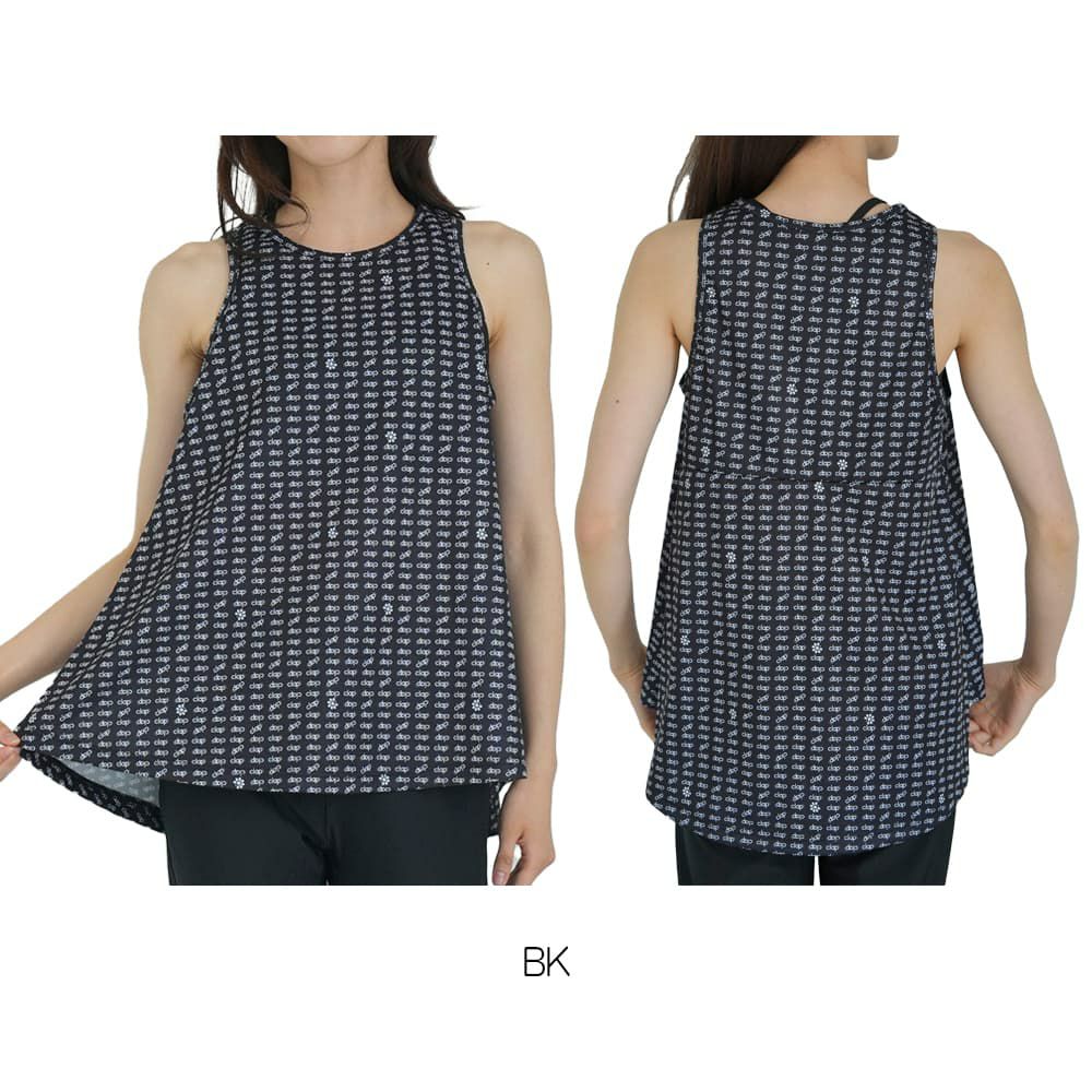 クラップCLAPオールクラップロゴフレアータンクレディーススポーツアパレルトレーニングフィットネス女性CT25018